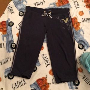 American eagle sweat capris size medium